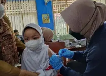 Anak 6-11 Tahun Mulai Divaksin Covid-19 di Kabupaten Lebak