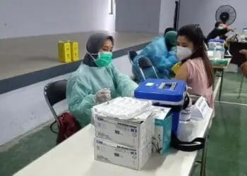 Jelang Arus Mudik, Puskesmas Se-Kota Tangerang Kembali Gencarkan Vaksinasi Covid-19
