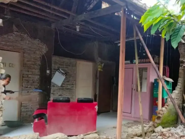 14 Rumah Rusak Terdampak Gempa Magnitudo 6,6 di Kabupaten Serang, Diusulkan Dapat Bantuan