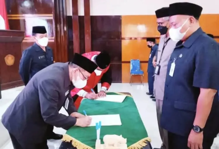 Optimalkan Mutu Pendidikan, 73 Pejabat di Lingkungan Pendidikan Pandeglang Dilantik