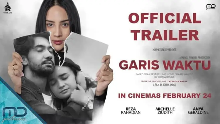 Film Garis Waktu, Diperankan Reza Rahardian dan Anya Geraldine Tayang di Bioskop 24 Februari