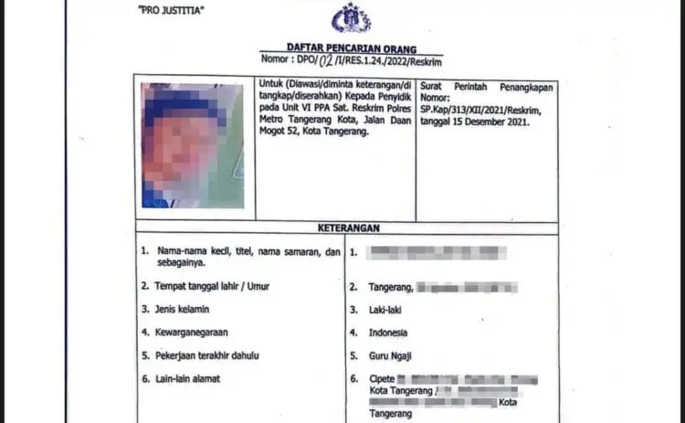 Oknum Guru Ngaji yang Diduga Cabuli Muridnya di Pinang Sempat Terlihat Ikuti Acara