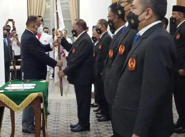 Pengurus KONI Banten Dilantik, Marciano: Prestasi Banten Jangan Tertinggal Jauh