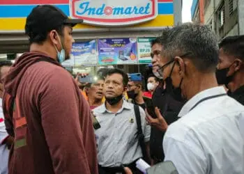 Pembagian Lapak Pedagang Pasar Lama Ricuh