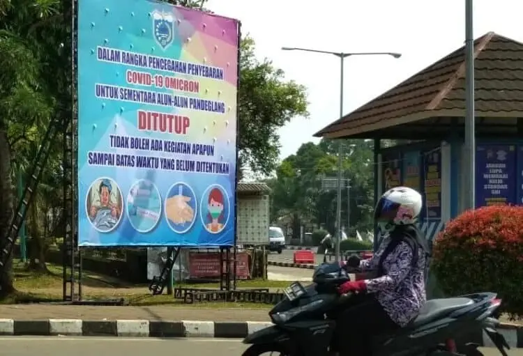 Alun-alun Pandeglang Ditutup Sementara, Ini Maksud dan Tujuannya