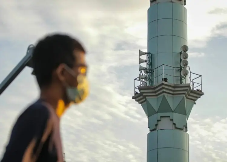 Foto Toa Masjid yang Sedang Hangat Dibicarakan