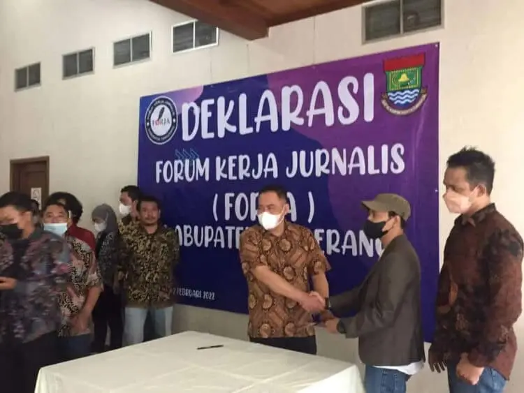 Forum Kerja Jurnalis Kabupaten Tangerang Dideklarasikan