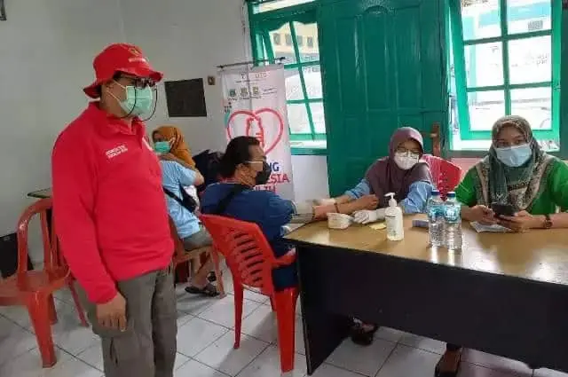 Vaksinasi Booster di Cipondoh Indah oleh BINDA Banten Disambut Antusias