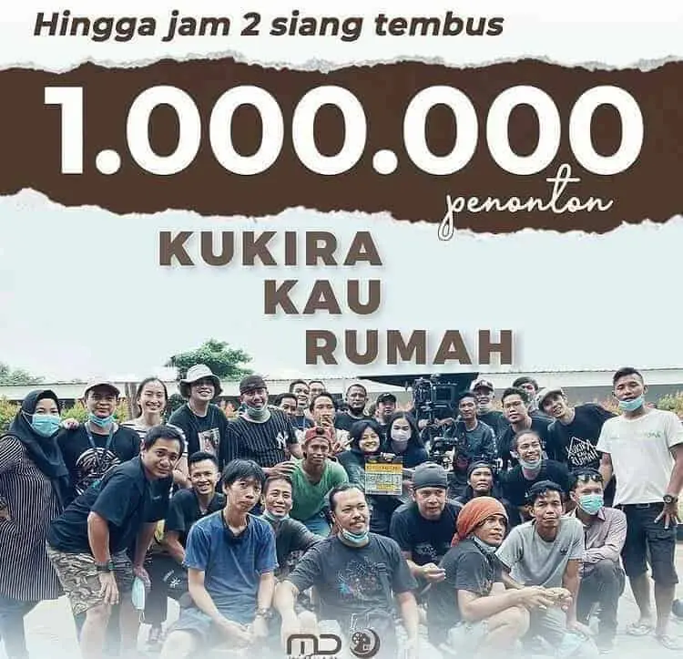 5 Hari, Film Kukira Kau Rumah Tembus Satu Juta