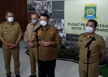 Covid-19 Melonjak di Tangerang Raya, Gubernur Banten: Masyarakat Sudah Tidak Panik Lagi