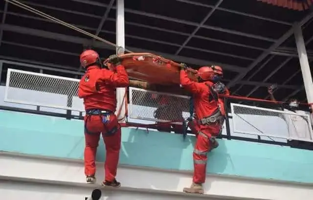 PMI Kota Tangerang Gelar Simulasi Kebakaran di Laboratorium UDD