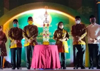 Pemkab Serang membuka gelaran MTQ tingkat Kabupaten ke 52, di Anyer, Senin (28/3/2022). (ISTIMEWA)
