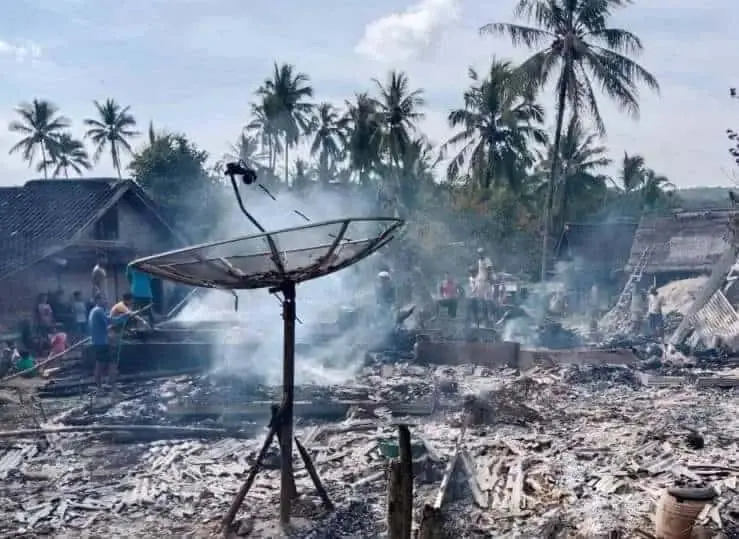 2 Rumah di Pandeglang Ludes Terbakar, Kerugian Capai Ratusan Juta Rupiah