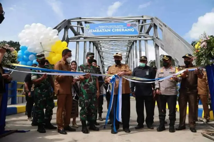 Jembatan Ciberang Diresmikan, Diklaim Tahan Gempa