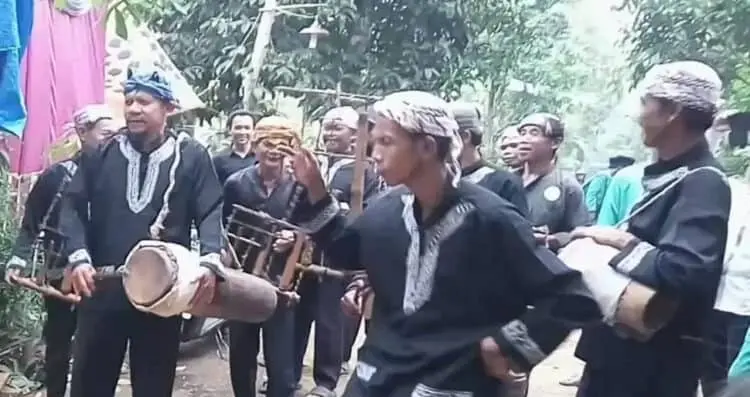 Dodod, kesenian kuno di Pandeglang yang masih lestari. (ISTIMEWA)