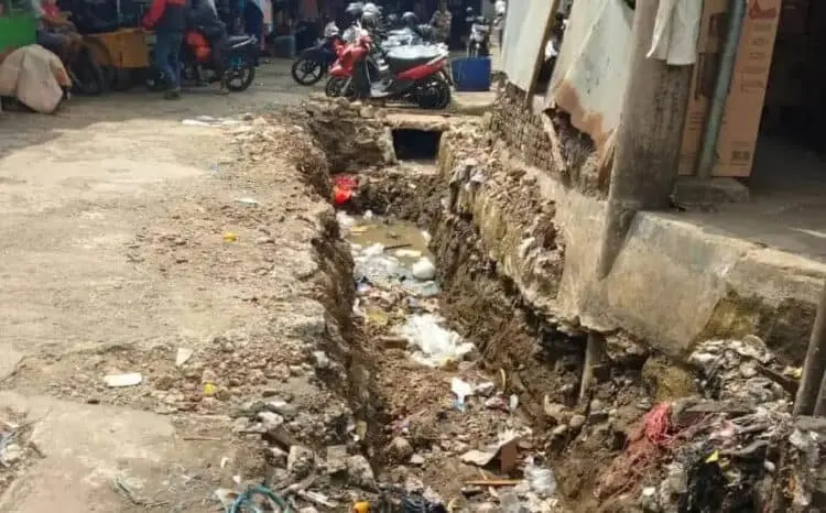 Soal Pekerjaan Drainase di Pasar Badak, Komisi III DPRD Pandeglang Angkat Bicara