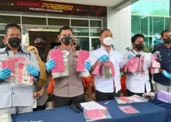 10 Maling Motor dan 7 Penadah Diringkus