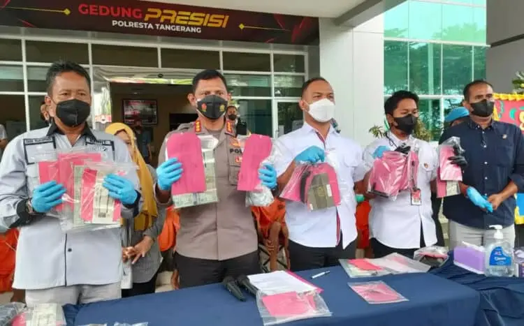 10 Maling Motor dan 7 Penadah Diringkus