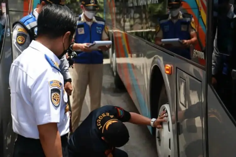 Dishub Kabupaten Tangerang Periksa Puluhan Bus Rosalia Indah, Ada Apa?