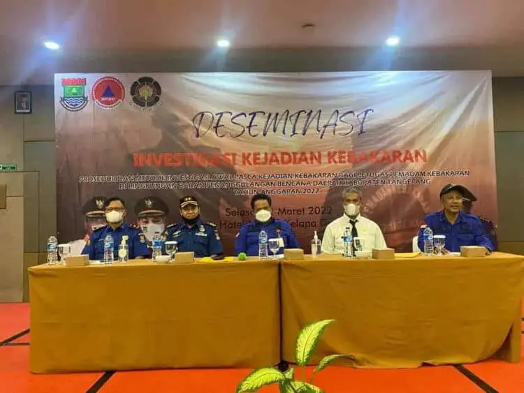 75 Petugas Damkar Dilatih Investigasi Kejadian Pascakebakaran