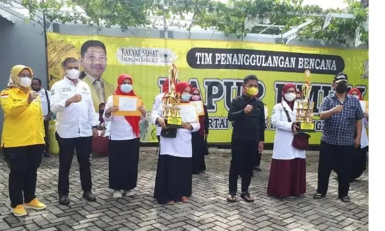 Bantu Warga Isoman, Partai Golkar Bersama IKM Kota Tangerang Gelar Lomba Masak