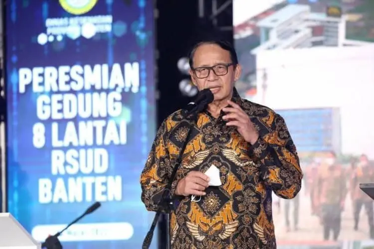 Jelang Lengser, Wahidin Beri Hadiah Berupa Gedung 8 Lantai RSUD Banten