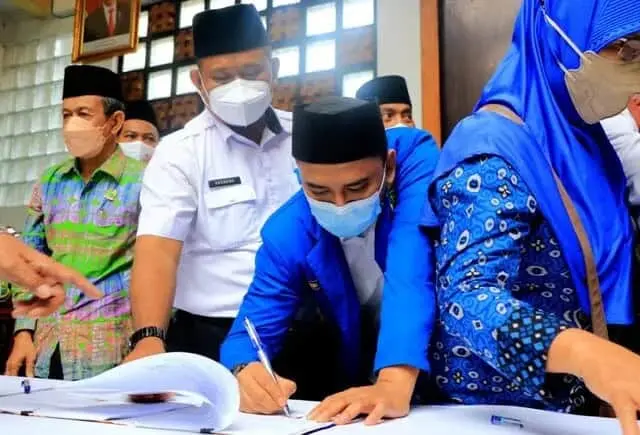 KNPI Kubu Yudhistira Tanda Tangan NPHD, Bagaimana KNPI Kubu Maryasin?