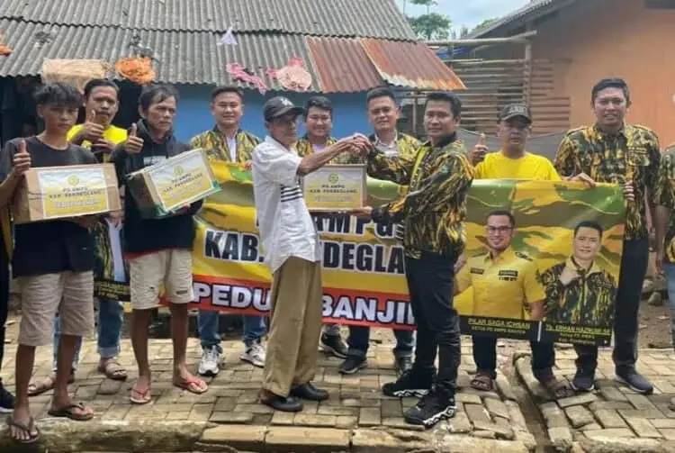 Prihatin dan Turut Peduli, Ini yang Dilakukan AMPG Pandeglang untuk Korban Banjir