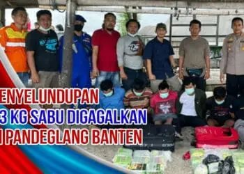 Video Polres Pandeglang Gagalkan Penyelundupan Sabu Seberat 23 Kg