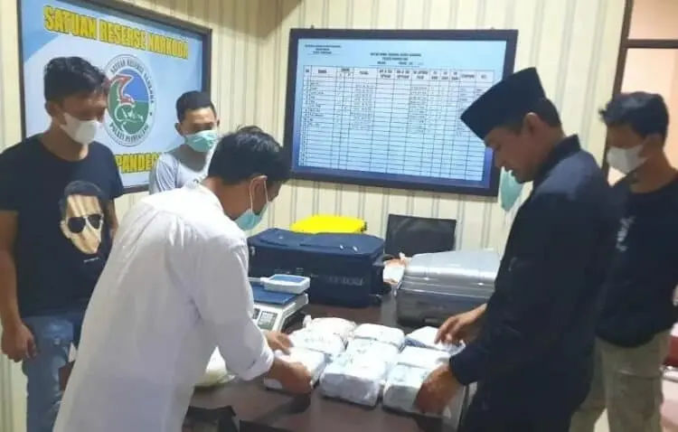 Hasil Pengembangan, Personel Polres Pandeglang Amankan 9 Kg Sabu dan Ribuan Butir Pil Extacy