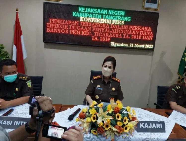 Kejari Kab. Tangerang Tetapkan Seorang IRT dan Guru Tersangka Dugaan Penyalahgunaan Dana PKH Tigaraksa