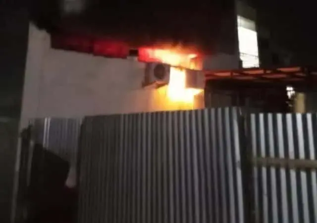 Diduga Akibat Korsleting Listrik, Gedung BPJS Kesehatan Lebak Terbakar