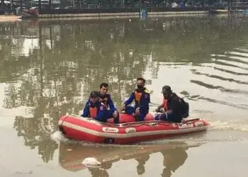 Jasad Pria Misterius yang Ceburkan Diri ke Sungai Cisadane Belum Ditemukan