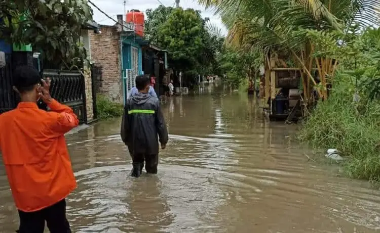 Beberapa Akses Terputus, 8 Kecamatan di Kabupaten Serang Terendam Banjir