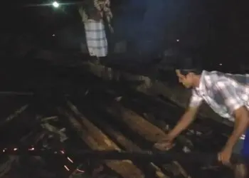 8 Kobong Ludes Terbakar, Puluhan Santri Ponpes Qiroatul Mubtadiin Sementara Tinggal di Musola