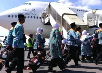 Pemberangkatan jemaah Calhaj. (ILUSTRASI)