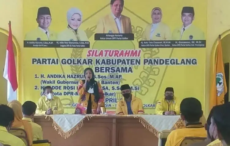 Gelar Konsolidasi di Pandeglang, Ini Persiapan Partai Golkar Jelang Pemilu 2024 Mendatang