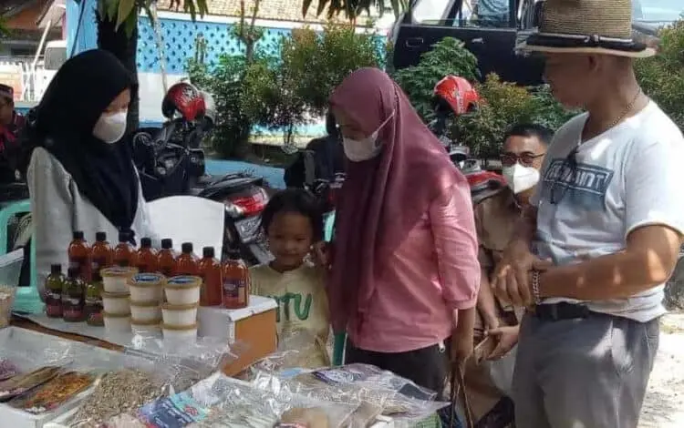 Bazar Ramadan di Kecamatan Kramatwatu Kabupaten Serang Sepi Pembeli