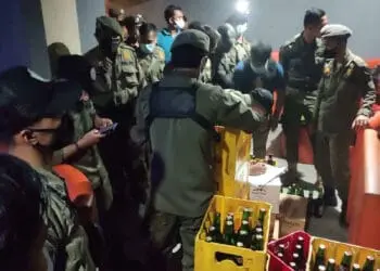 Satpol PP Tangsel Razia Empat Lokasi, Sita Miras dan Sound System