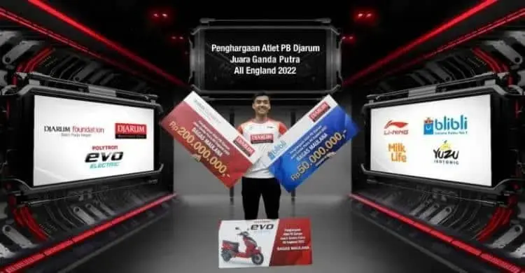 Juara All England, Bagas Maulana Diguyur Bonus Rp 250 Juta