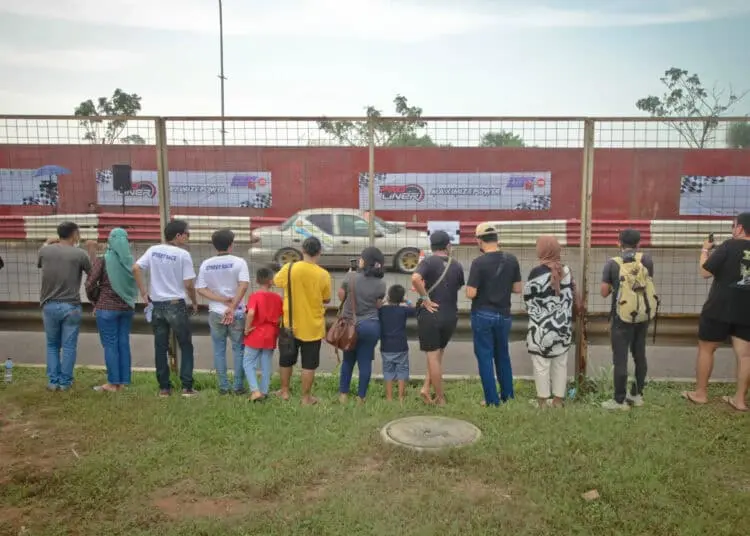 Foto Serunya Street Race Polda Metro Jaya di BSD