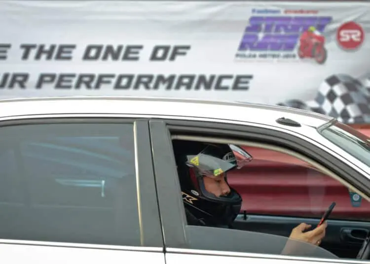 Foto Serunya Street Race Polda Metro Jaya di BSD