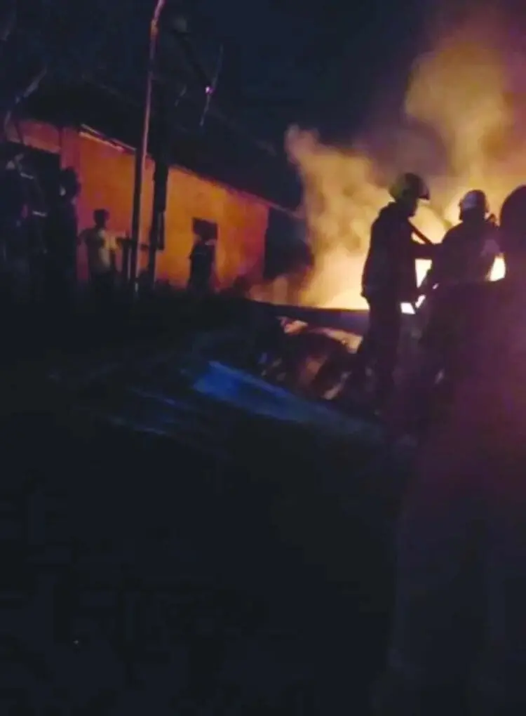 Kompor Lupa Dimatikan, Satu Rumah Ludes Terbakar di Tigaraksa