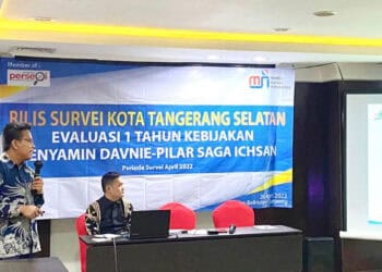Setahun Ben-Pilar Pimpin Tangsel, Tingkat Kepuasan Publik 60 Persen Lebih