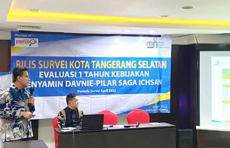 Setahun Ben-Pilar Pimpin Tangsel, Tingkat Kepuasan Publik 60 Persen Lebih