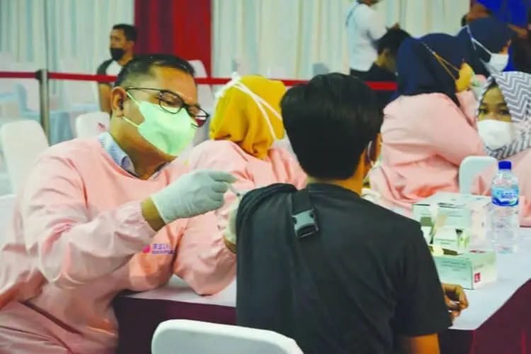 461 Ribu Warga Kabupaten Tangerang Divaksin Tahap 3