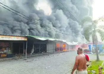 Kios Perumahan Mutiara Garuda Diduga Pakai Listrik Ilegal
