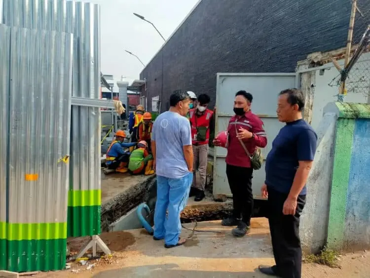 Proyek Drainase Pabrik Cokelat Tak Berizin, Dinas PUPR Setop Sementara