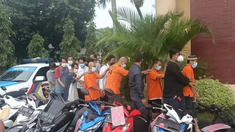 Polda Banten Tangkap 54 Penjahat Jalanan Dalam 10 Hari