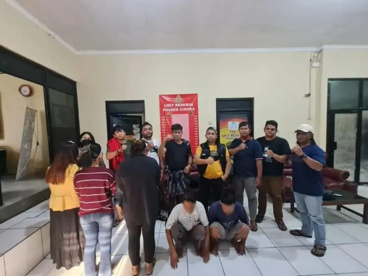 Curi Emas Naik Pajero, 5 Orang Diringkus Polresta Tangerang